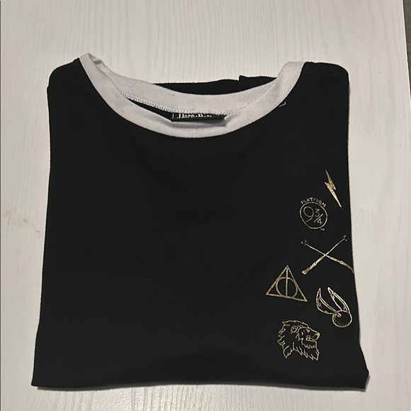 Multicolored Round Neck Short Sleeve Graphic T-Shirt - Picture 4 of 4